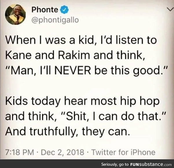 Rakim's tracks still hits different tho