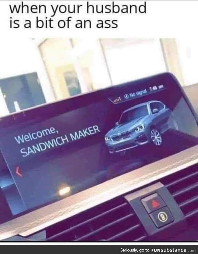 If your wife doesn't make you one, go to Subway, they'll do your wife's