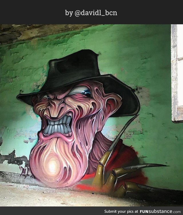 Graffiti in abandoned houses 4