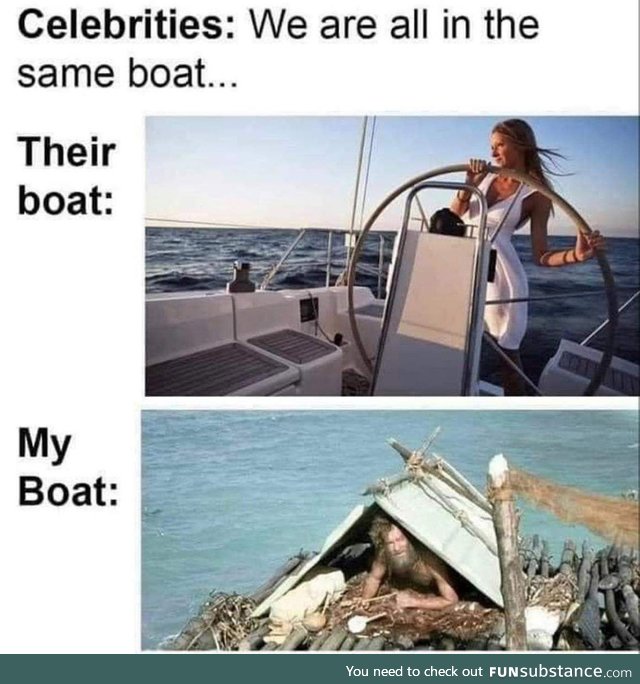 We Are All in the Same Boat