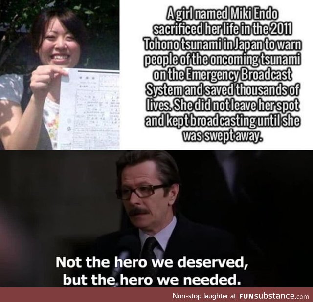 Not the hero we deserves, but the hero we needed