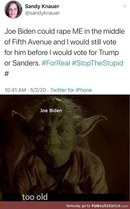 Biden likes em young