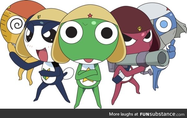 Frogs in Fiction #23 - Sgt. Frog