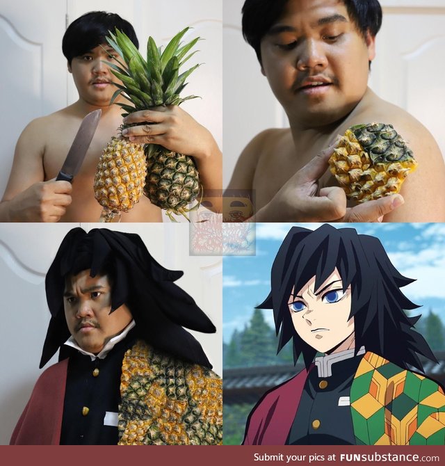 Lonelyman and his pineapple