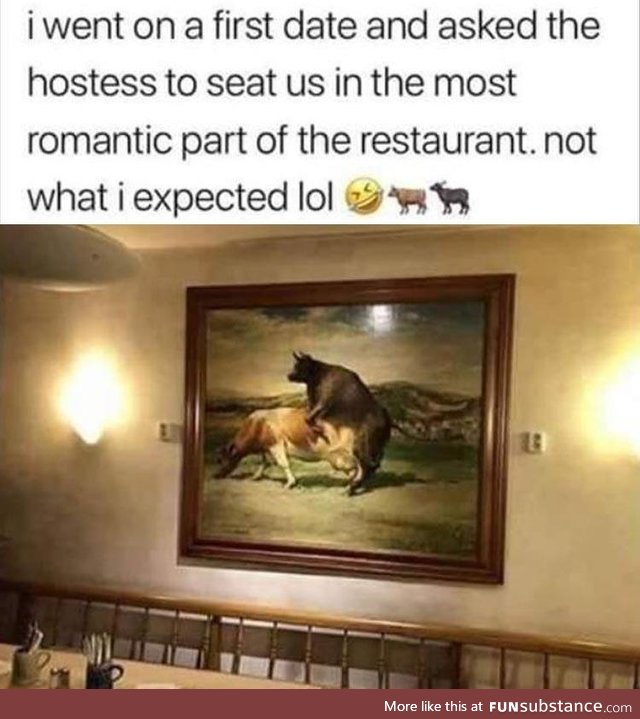 Most Romantic Part Of The Restaurant