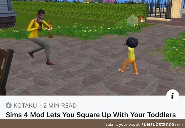 Square up, b*tch
