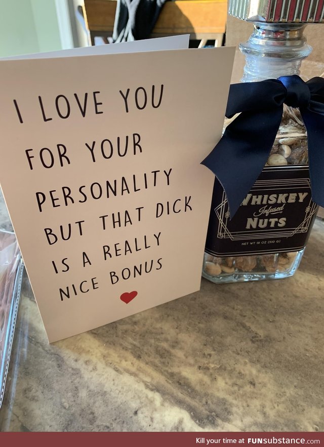 This card my wife got me for my birthday