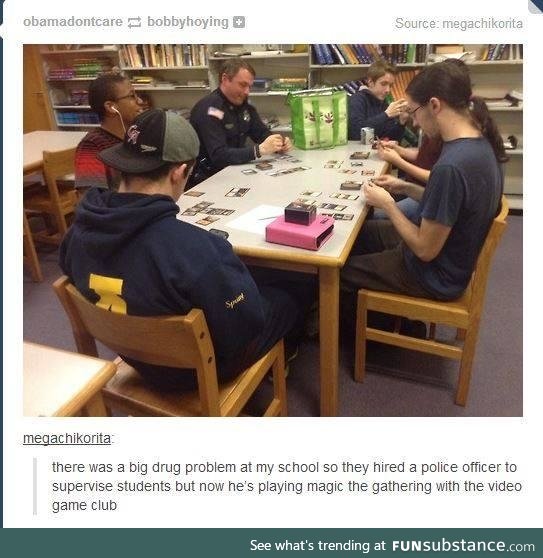Police infiltrate magic the gathering