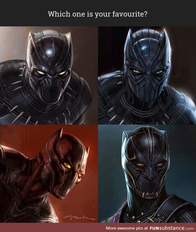 Unseen Concept Images of Black Panther's Mask