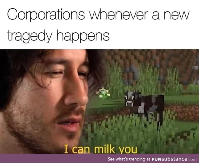 Corporations got milk