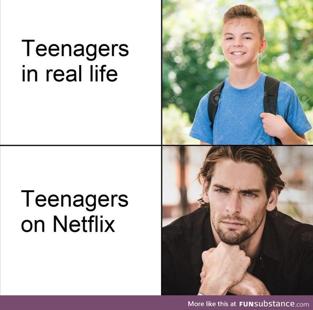 Real life vs Netflix