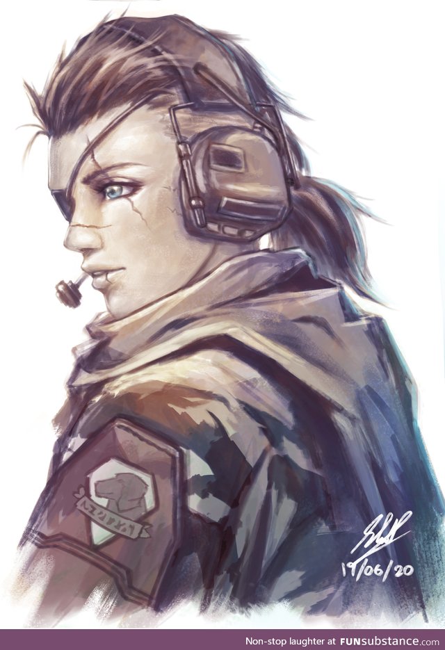 Female Soldier Portrait