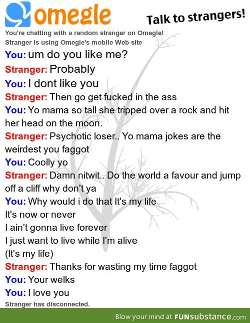 I love omegle