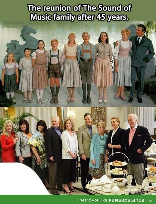 The sound of music cast reunited