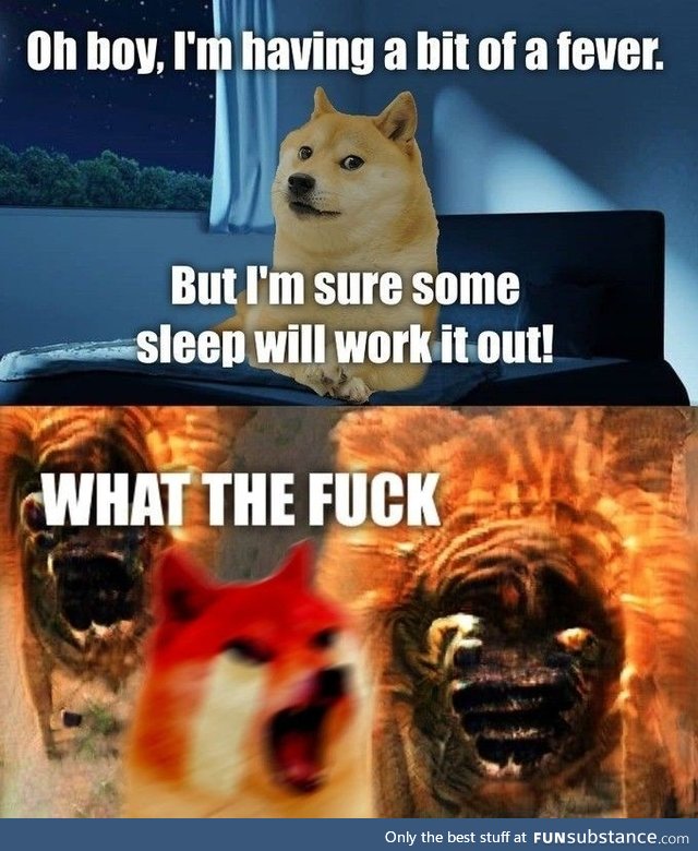 Fever dreams are a portents of the future