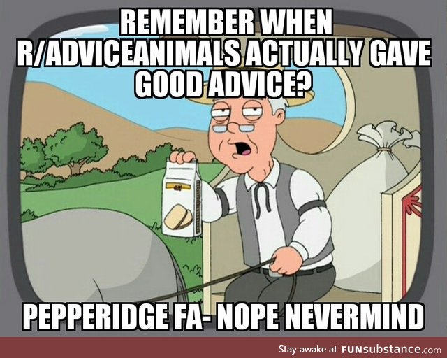 Good advice needs to make a come back