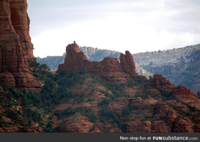 Snoopy rock - sedona, az