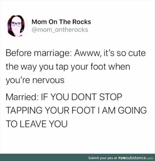 Stop tapping your foot, or so help me..