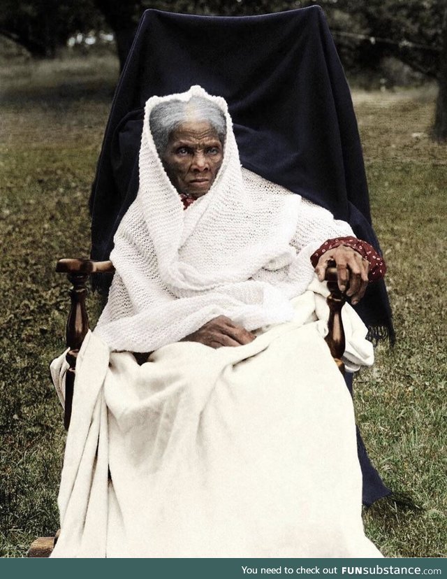 89 year old American abolitionist Harriet Tubman in 1911