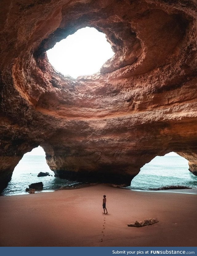 Breathtaking Benagil Caves in Portugal