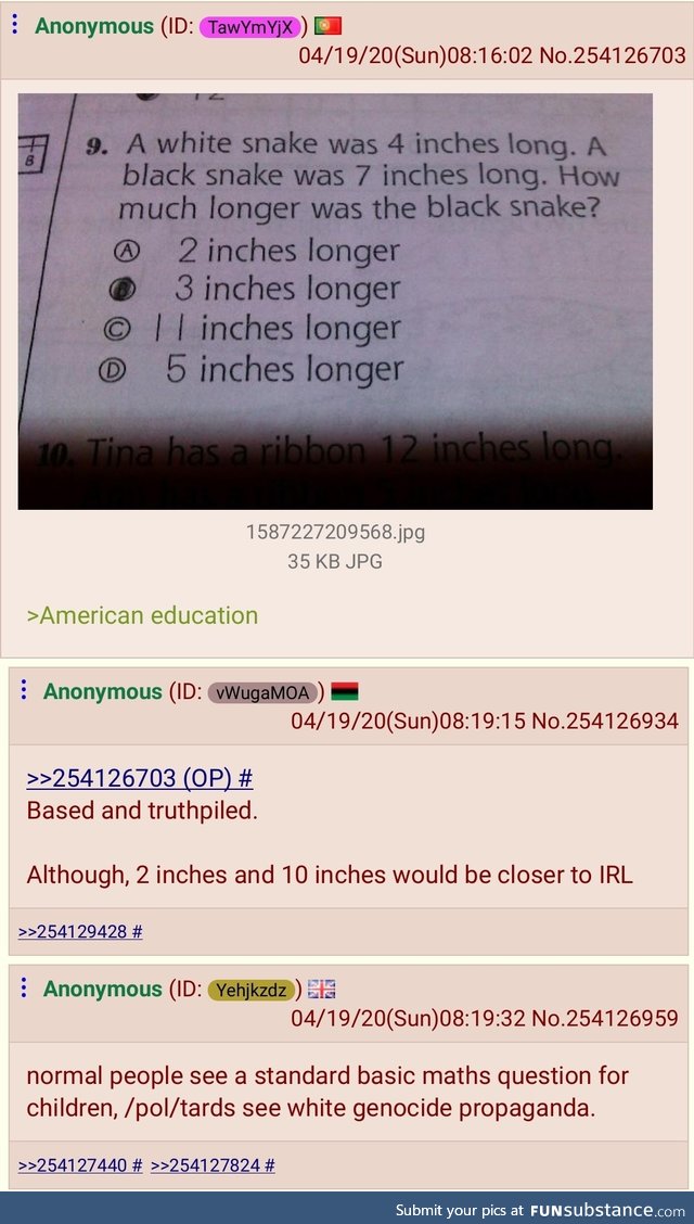 Anon sees through the propaganda