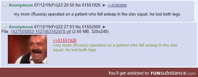 Anon's mom is Russia
