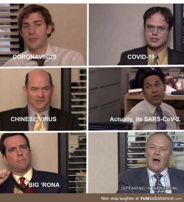 How The Office characters would describe COVID-19