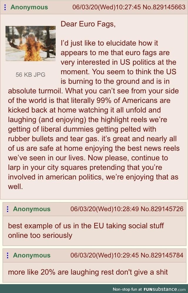 Anon clears the air