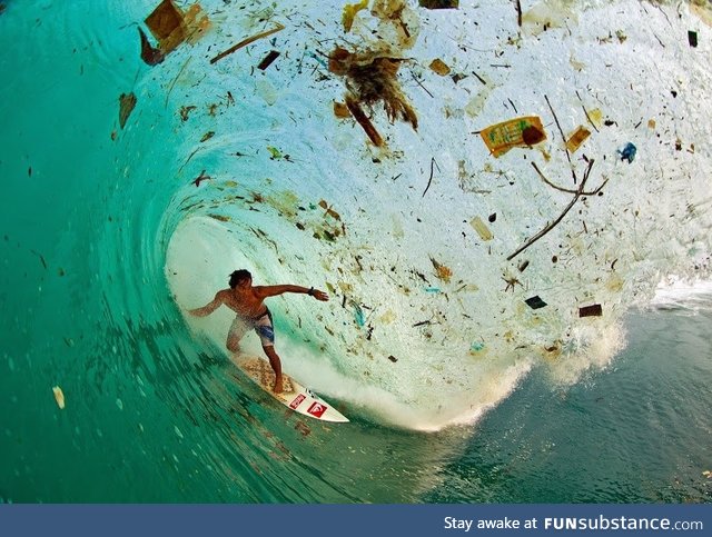 The real surfing photo they do not show you…