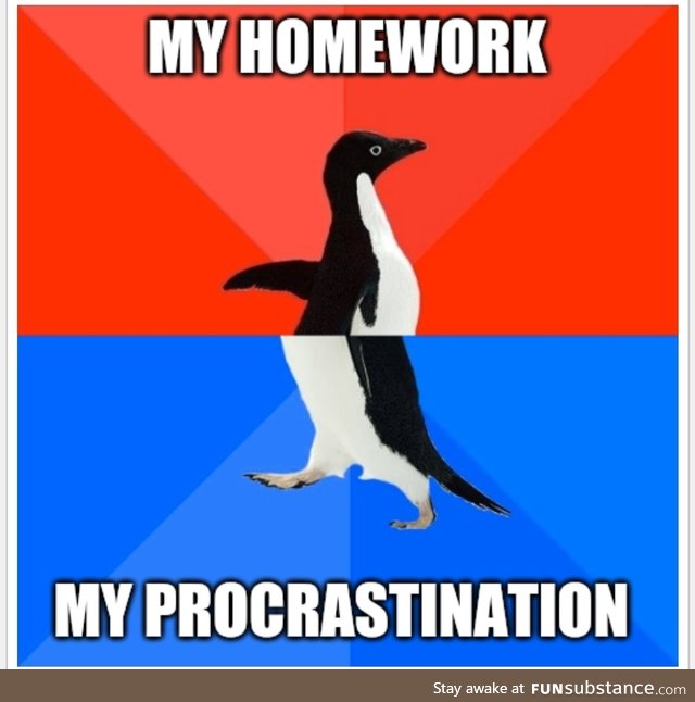 Procrastination always wins