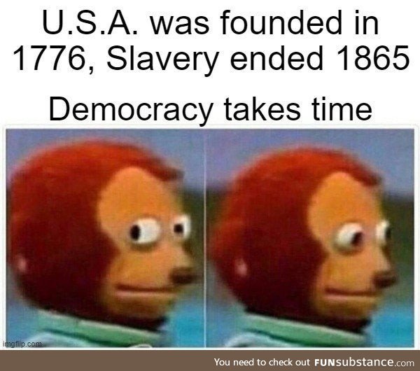 In response to reading Tom Cotton's refusal to teach history. The U.S.A. Didnt start