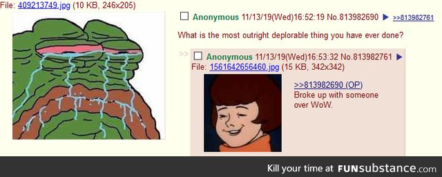 Anon goes too far