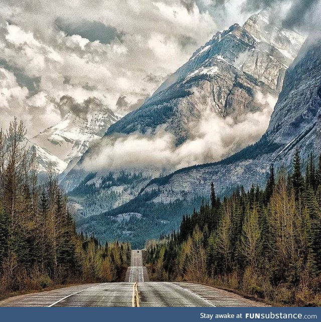 Road to Clouds - AB, Canada