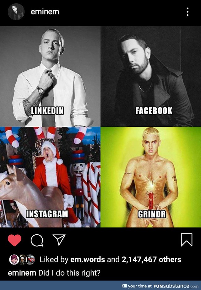 Eminem on Instagram