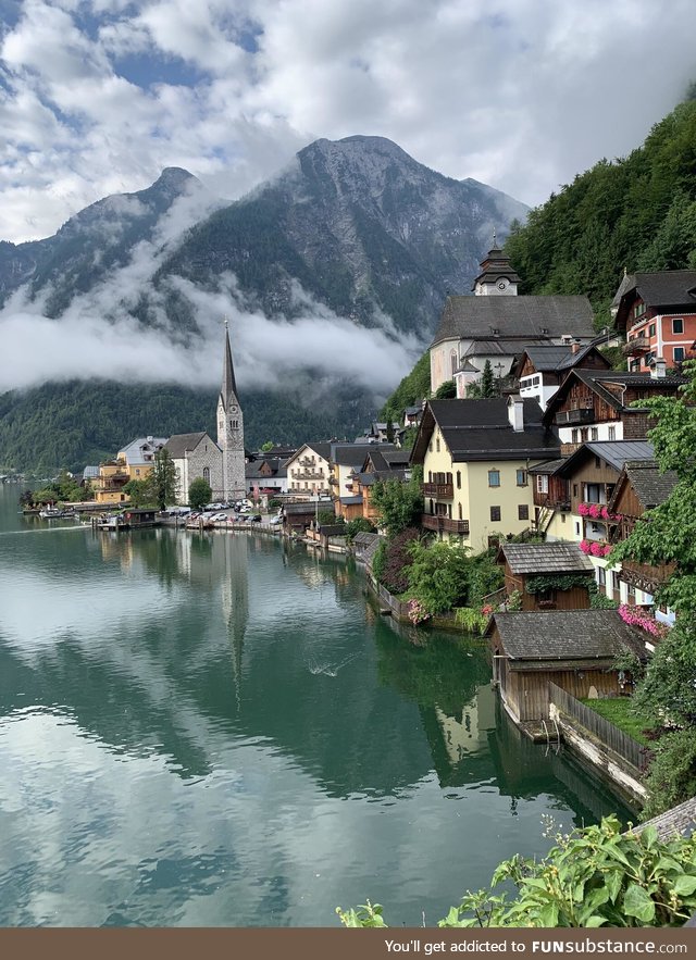 Hallstatt, austria - 3 aug. 2019