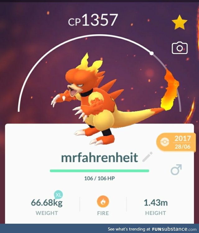 PoGo Project #15 - Too Heit to Handle