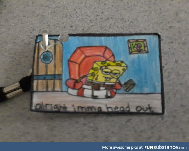 My art teacher's hall pass