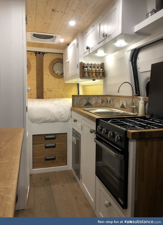 I converted a van