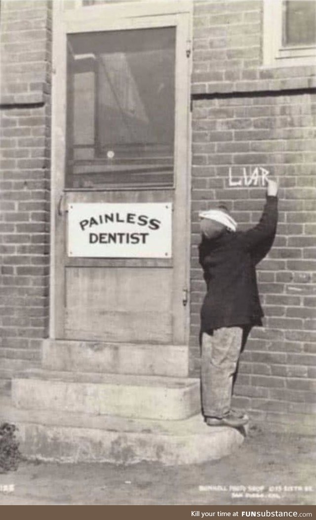 Leaving a bad review in the 1920s