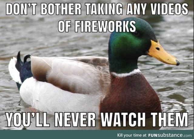 Just a friendly reminder for this time of year