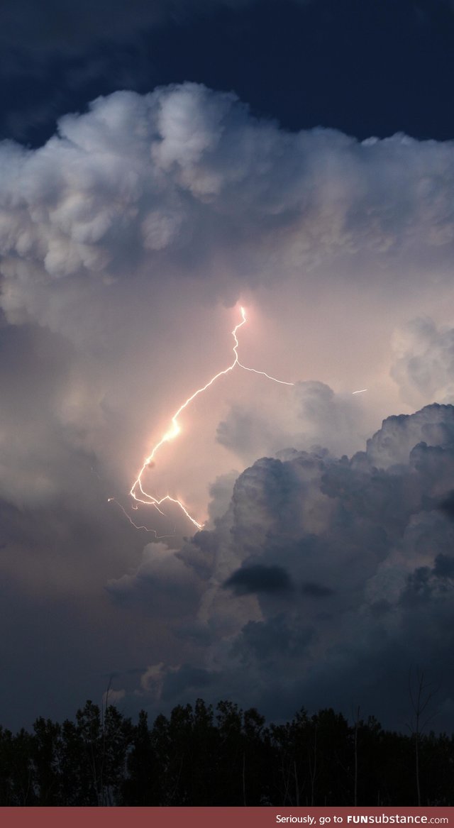 The weather guy said there was a storm coming so I set up my camera and tripod