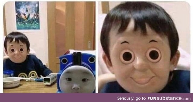 Cursed face swap