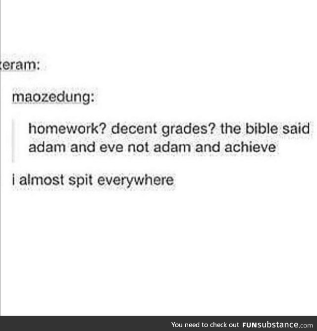 Bible is or bible isn't