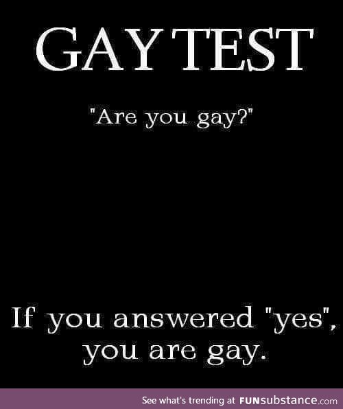 Easy but very useful test