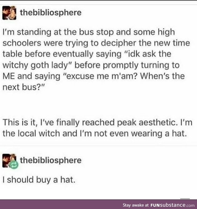 Invest in hats