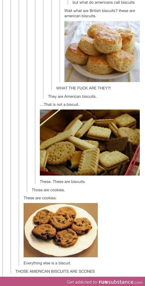 These are American biscuits