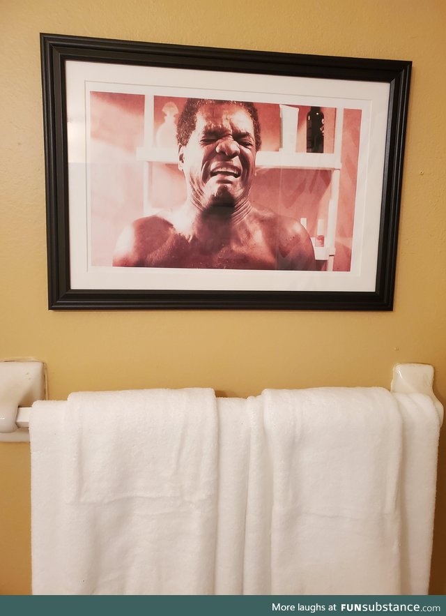 Wife said I need to contribute more in house decorations. I happily obliged