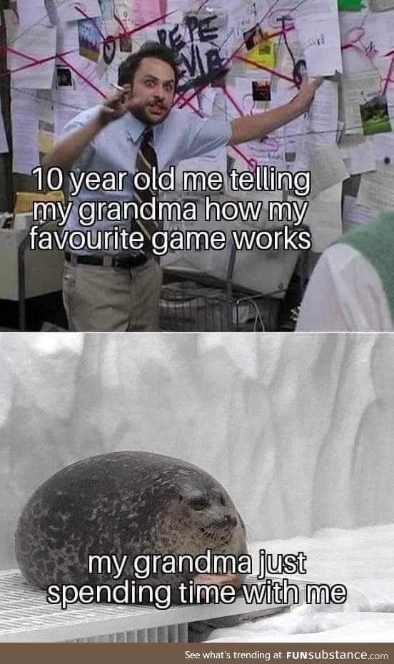 I love my grandma