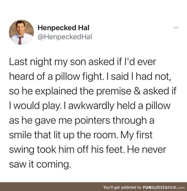 Get wrecked, little man