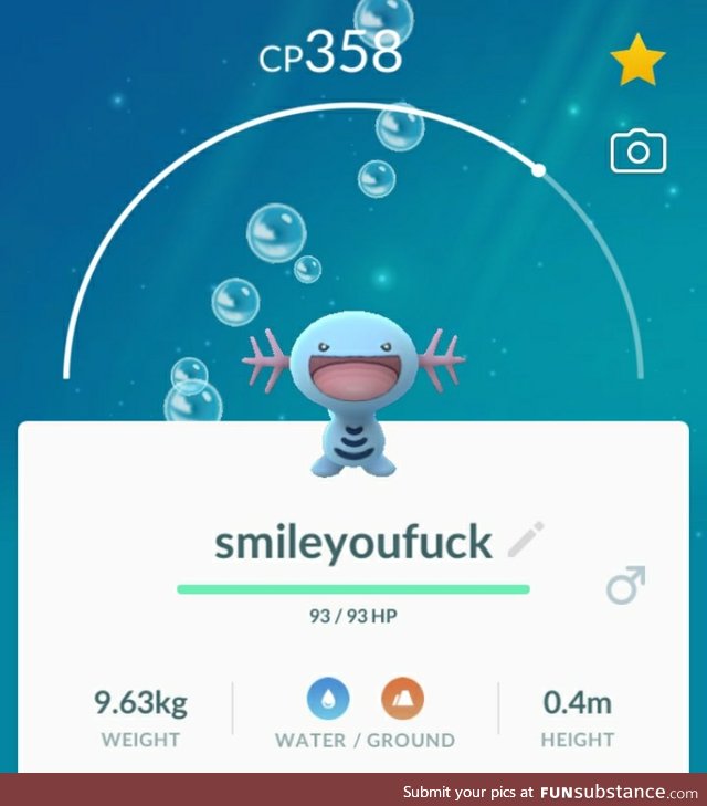 PoGo Project #93 - Quite a Threatening Way to Try and Lift Someone's Spirits